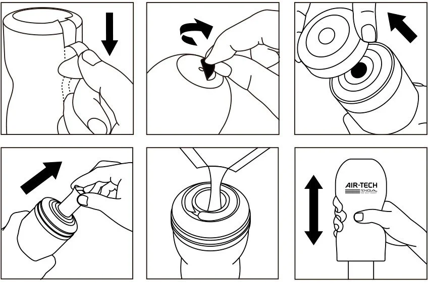 Мастурбатор Tenga Air