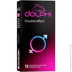 Dolphi Презервативи Double effect 12 шт.