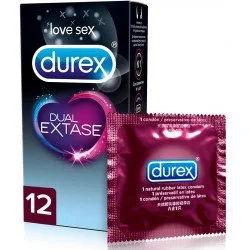 Презервативы Durex Dual Extase №12