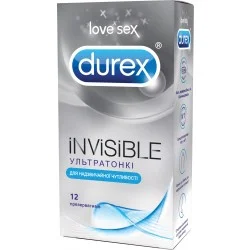 Презервативы Durex Invisible №12