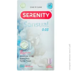 Serenity Презервативы Sensual 0,03 Super Trin 10 шт.
