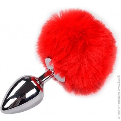   Alive      Alive Fluffy Plug L Red,  3,9  (SO6320)