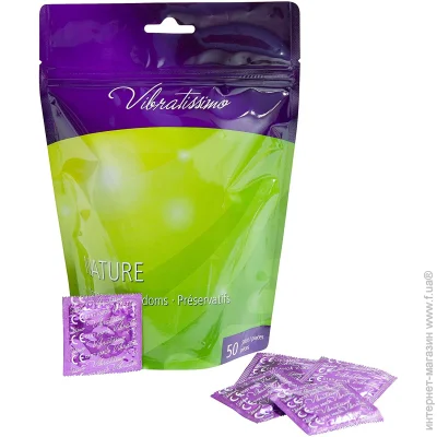 Презервативи Amor Vibratissimo Nature, 50 шт (8115060362~77) Презервативи Amor Vibratissimo Nature, 50 шт (8115060362~77)