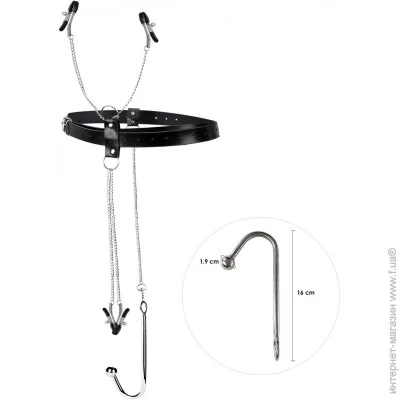           1 Art of Sex Blanca Bondage set with anal hook 1 (SO9791)