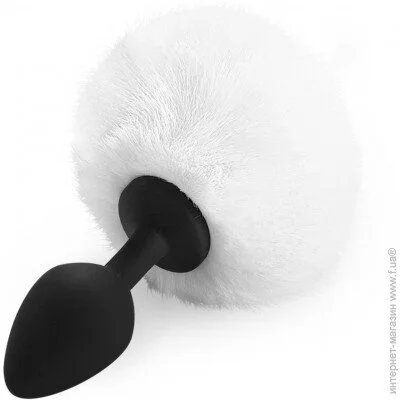  Art Of Sex     Art of Sex - Silicone Bunny Tails Butt plug,  ,  3,5  (SO6695)