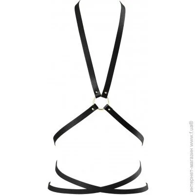  Bijoux Indiscrets MAZE-Multi-Way Body Harness Black (SO5914)