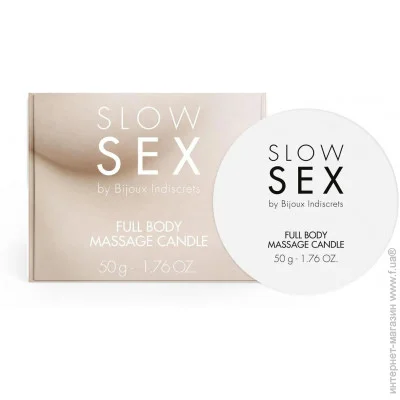   Bijoux Indiscrets SLOW SEX Massage Candle (SO9341)