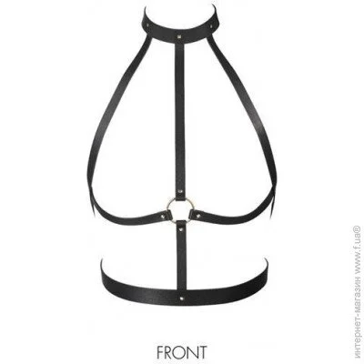  Bijoux Indiscrets Maze-H Harness Black (SO2678)