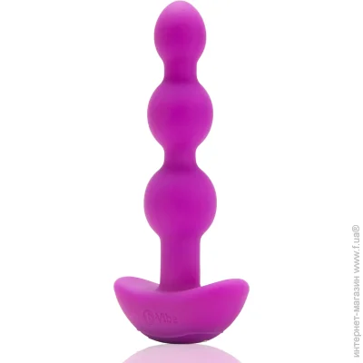 B-Vibe    , 2  TRIPLET ANAL BEADS,  (BV-005 FUC-09)