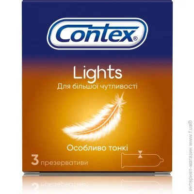 Презервативы Contex Lights №3 Презервативы Contex Lights №3