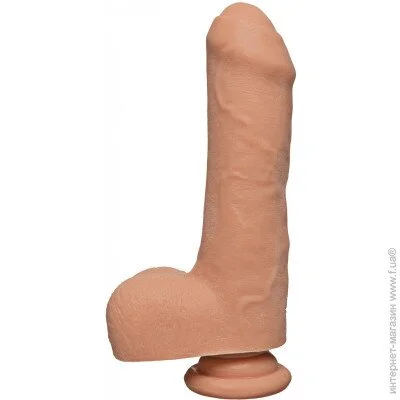  Doc Johnson The D-Uncut D-7 Inch With Balls ULTRASKYN,  4,5 ,  (SO3498)