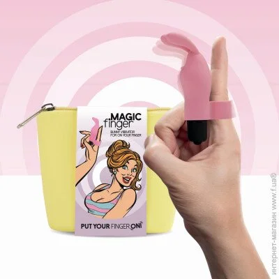      FeelzToys Magic Finger Vibrator Pink (SO4434)