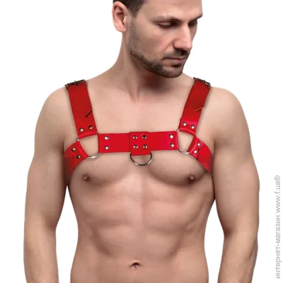  Feral Feelings       . - Bulldog Harness Red (SO9413~22)