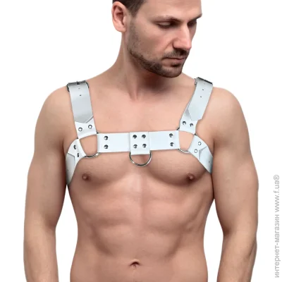  Feral Feelings       . - Bulldog Harness White (SO9412~22)