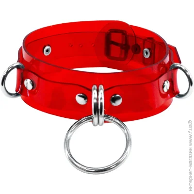 Feral Feelings    - D-Rings Red Trasparent (SO9284-02)