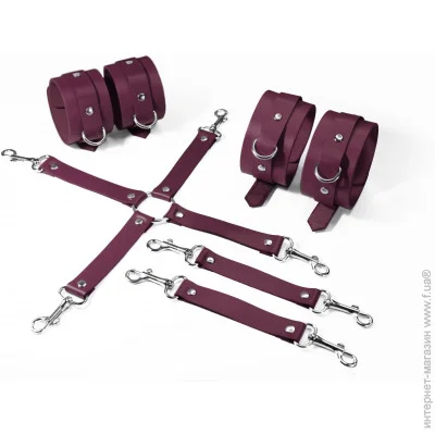      Feral Feelings BDSM Kit 3 Burgundy, , ,  (SO8271)