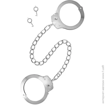  Fetish Tentation Adjustable metal ankle cuffs (SX1089)