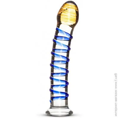 Фалоімітатор Скляний дилдо Gildo Glass Dildo No. 1 (SO4619) Фалоімітатор Скляний дилдо Gildo Glass Dildo No. 1 (SO4619)