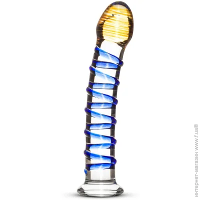 Фалоімітатор Gildo Скляний дилдо Glass Dildo No. 1 (SO4619-02) Фалоімітатор Gildo Скляний дилдо Glass Dildo No. 1 (SO4619-02)