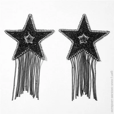  JSY NIPPLE STICKER RT236112 Black (SO8330)