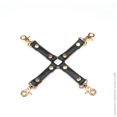 Գ Liebe Seele  Black Organosilicon Hogtie,  (SO9487-02)