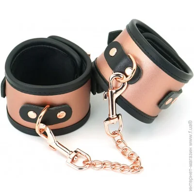 Liebe Seele  Rose Gold Memory Ankle Cuffs (SO9497)