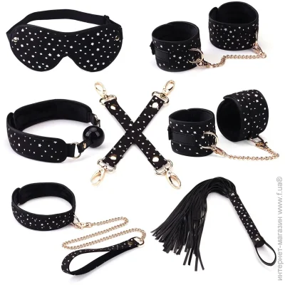 Liebe Seele  Stary Nights 7pcs Bondage Kit, ,   , , ,  (SO9508-02)