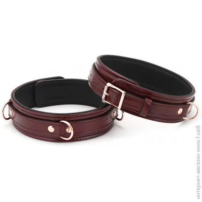 Գ Liebe Seele  Wine Red Thigh Cuffs L Size (SO9455)