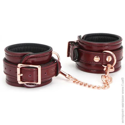 Liebe Seele  Wine Red Wirst Cuffs (SO9452)