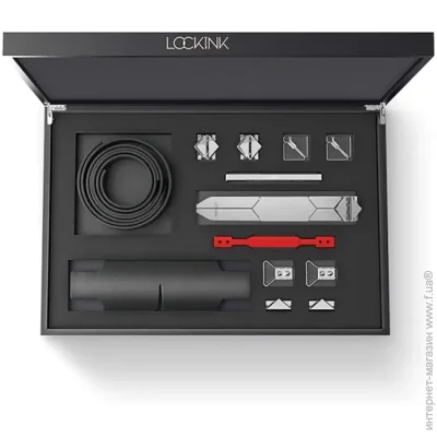     Lockink - Teasing & Impact-Play Black Set (SX0825)