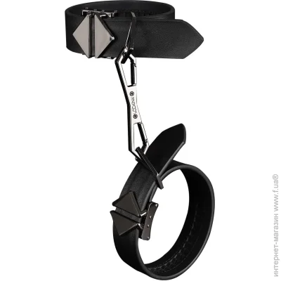 Lockink  Wristcuffs/Anklecuffs Black Set (SX0837)