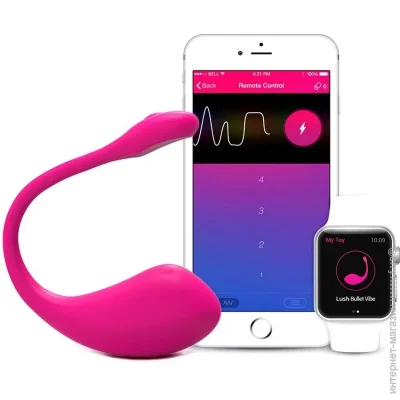 Lovense Вібратор Lush 2 (SO4083-02) Lovense Вібратор Lush 2 (SO4083-02)