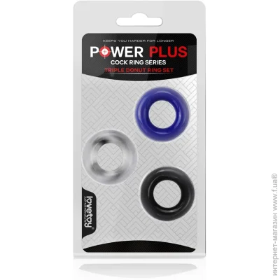   Lovetoy   Power Plus Cockring // (6452LVTOY117~77)