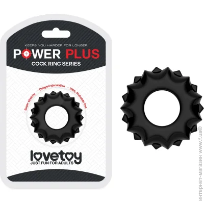 Lovetoy   Power Plus Cockring  (6452LVTOY119~77)