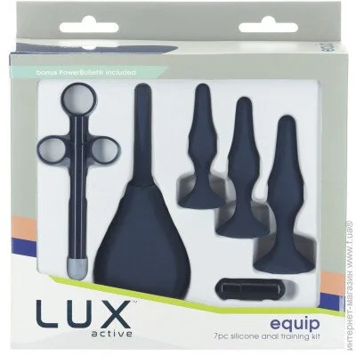 Lux Active      Lux Active  Equip  Silicone Anal Training Kit (SO5570)