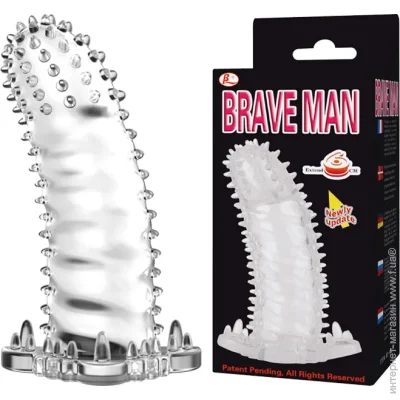 Lybaile    Penis sleeve Crystal (6603BI0130~77)