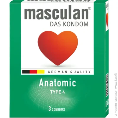 Masculan  Anatomic 3. (4019042000080)