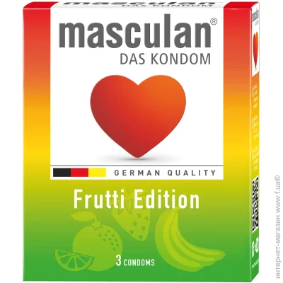 Masculan  Frutti Edition 3. (4019042001032)