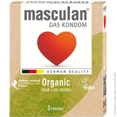 Masculan  Organic 3. (4019042700140)