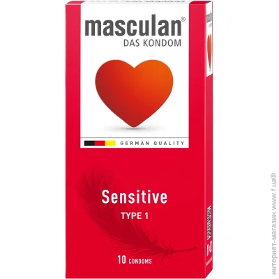 Masculan  Sensitive 10. (4019042000011)