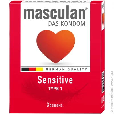 Masculan  Sensitive 3. (4019042000059)
