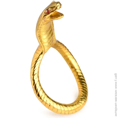 Master Series     : Cobra King Golden Cock Ring (SO8799-02)