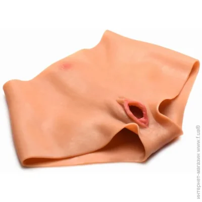 Master Series   Silicone Vagina +  Butt Panties - Large (SX1188-02)