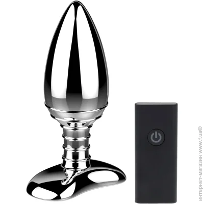 Анальна пробка Nexus Алюмінієва анальна пробка з вібрацією та дистанційним керуванням Cestos (SO5414-02) з вібрацією Анальна пробка Nexus Алюмінієва анальна пробка з вібрацією та дистанційним керуванням Cestos (SO5414-02) з вібрацією