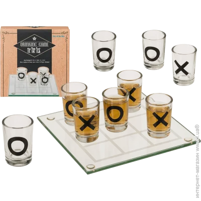 Ootb   Drinking Game Tic Tac Toe, 9 . (99660793967-07)