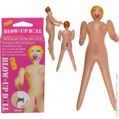 - Ootb    Mini Blow-Up Doll Blond Hair, 66  (99660612717-1-07)