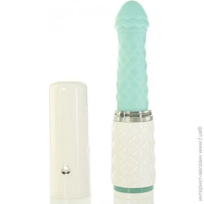  -   Pillow Talk-Feisty Thrusting Vibrator Teal (SO4535)