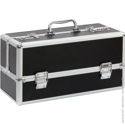 Powerbullet    - BMS Factory - Large Lokable Vibrator Case Black (SO8899)