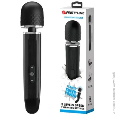 Pretty Love  Charming Massager Plus Black (6603BI1135-07)
