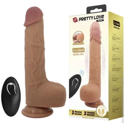 Pretty Love   Tommy Vibrator Flesh (6603BW-008113W-07)